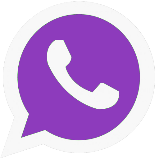 Purple WhatsApp Icon