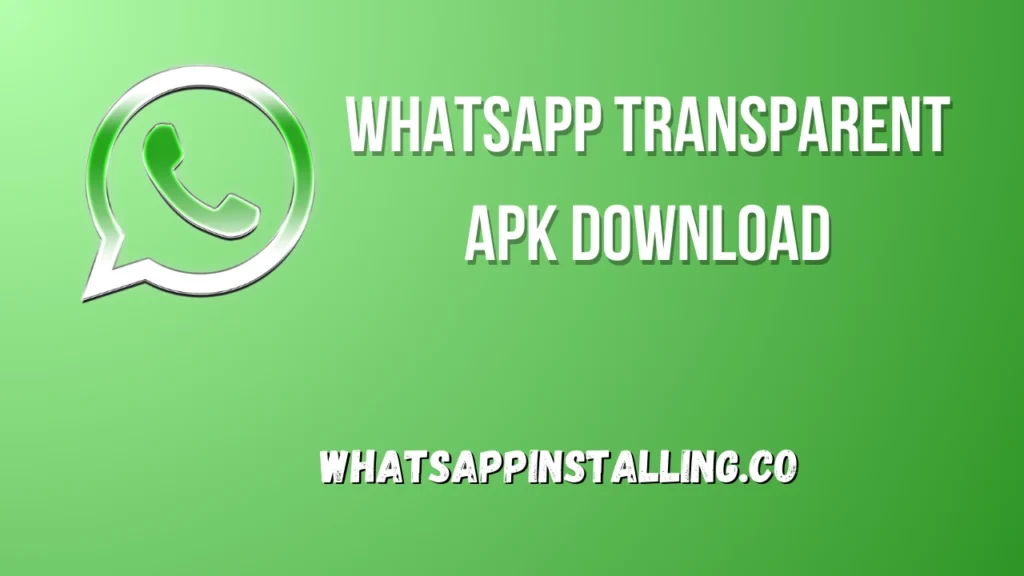 WhatsApp Transparent